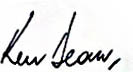 ken dean signature