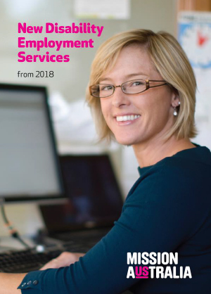 Cover of Disability Employment Services submission
