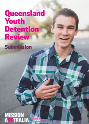 Screenshot of Queensland youth detention review submission document